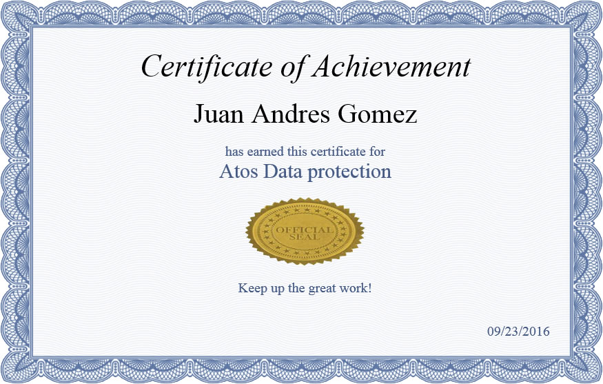 Atos Data protection