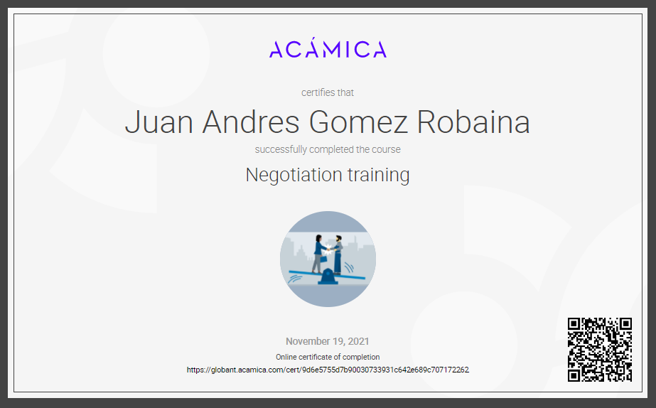 Negotiation Training